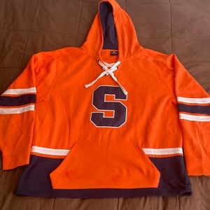 SYRACUSE ORANGE-Men’s XL Hockey Sweatshirt! STITCHED!!